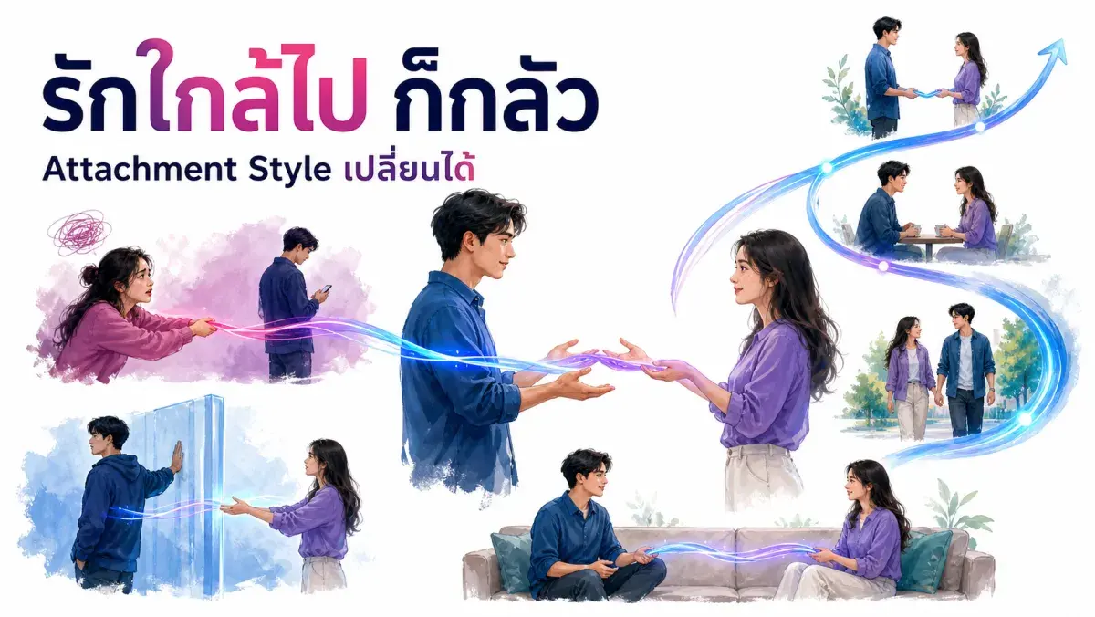 ทำไมบางคนกลัวถูกทิ้งตลอดเวลา บางคนกลัวความใกล้ชิด และทฤษฎีความผูกพันที่อธิบายเรื่องนี้มาตั้งแต่วัยเด็ก